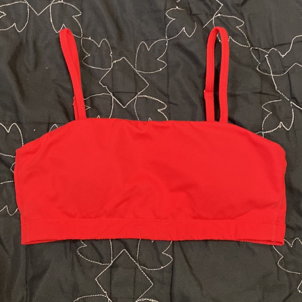 Bandeau sports bra